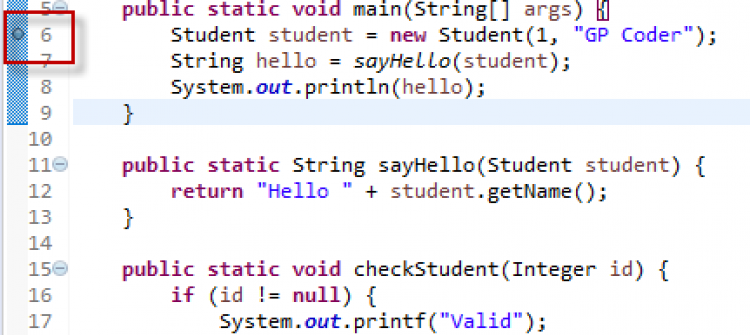 Hướng dẫn debug code trong eclipse – GP Coder (Lập trình Java)